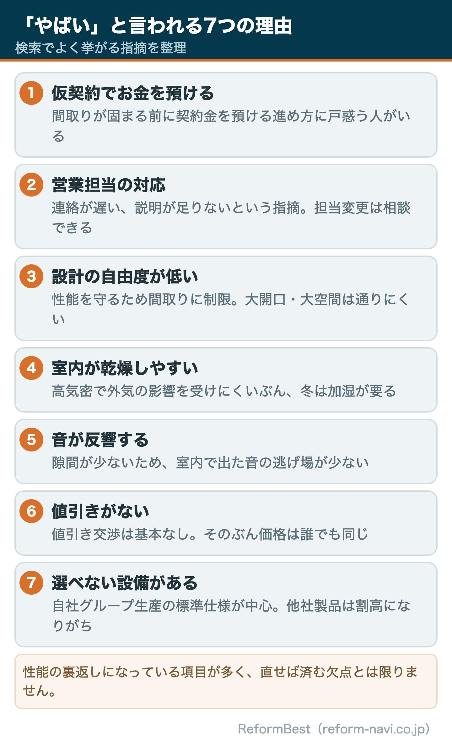 一条工務店が「やばい」と言われる7つの理由